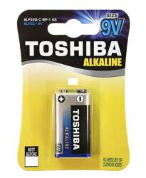 Toshiba Baterie Toshiba Alkaline 9V 6F22 6LR61 alcalina set 1 buc