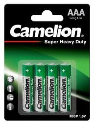 Camelion Baterie Camelion Super Heavy Duty AAA R3 1, 5V zinc carbon set 4 buc Baterii de unica folosinta