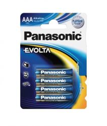 Panasonic Baterie Panasonic Evolta AAA R3 1, 5V alcalina LR03EGE/4BP set 4 buc