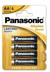 Panasonic Baterie Panasonic Alkaline Power AA R6 1, 5V alcalina LR06APB/4BP set 4 buc