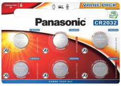 Panasonic Baterie Panasonic CR2032 3V litiu CR-2032L/6BP Value Pack set 6 buc
