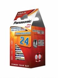 Panasonic Baterie Panasonic Pro Power AAA R3 1, 5V alcalina set 24 buc. LR03PPG/24CD