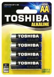 Toshiba Baterie Toshiba Alkaline AA R6 1, 5V alcalina set 4 buc Baterii de unica folosinta