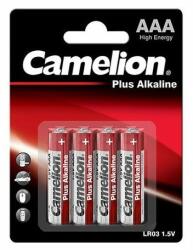 Camelion Baterie Camelion Plus Alkaline AAA R3 1, 5V alcalina set 4 buc