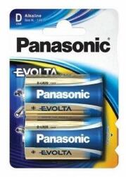 Panasonic Baterie Panasonic Evolta D R20 1, 5V alcalina LR20EGE/2BP set 2 buc
