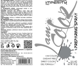 Imperity I Am Color Vegán Hajszínező Gél Előkészítő Spray 100ml IP