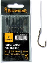 Browning #16 browning feeder leader big fish fc bronz 1, 45kg, 3, 0lbs ? 0, 14mm 60cm 5darab (4705216) - sneci