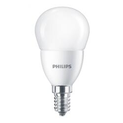 Philips Bec LED Philips lustra P48 E14 7W 806lm lumina neutra 4000 K (1047599)