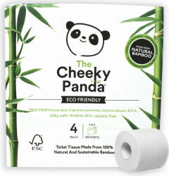The Cheeky Panda WC-papír - 4 tekercs x 200 lap