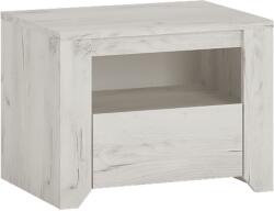 Mobikon Noptiera din mdf alb craft Angel 49x49x38 cm (0000109404)