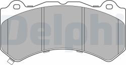 DELPHI set placute frana, frana disc DELPHI LP3154 (LP3154)