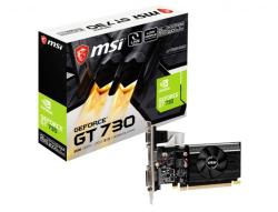 MSI GeForce GT 730 2GB DDR3 64bit (N730K-2GD3/LP)
