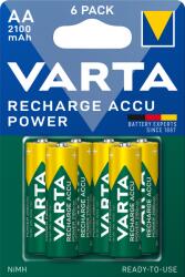 VARTA POWER akkumulátor ceruza/AA 2100 mAh BL6 (56706101436)