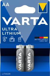 VARTA ULTRA LITHIUM ceruza/ AA/ LR06 elem BL2 (6106301402)