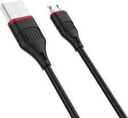 BOROFONE 3 az 1 ben töltőkábel (USB Type-C, MicroUSB, Lightning csatlakozó) (BX17) (BX17 fekete)