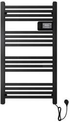 BVF Kobe 500W elektromos törölközőszárító radiátor - Fekete (KOBEB05) (KOBEB05)
