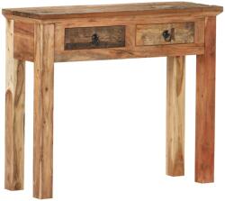 vidaXL Masă consolă 90, 5x30x75cm lemn masiv de acacia și lemn reciclat (320381)