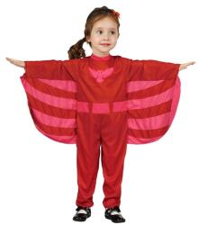 GoDan Costum super-erou pentru fete - roșu, 98-104 cm (SL BC98)