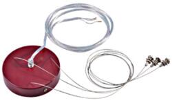 Schrack MEDO PRO set suspensie, burgundia (LI133816)