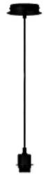 Schrack FENDA E27 suspendat, negru (LI155560)