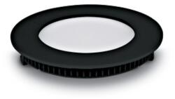 SLV Sutil Round2 LED 8W, 4000K, 560lm, 120°, IP40, negru (LID14849)