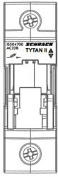 Schrack TYTAN, 1-pole, 63A, D02 + fuse monitoring, 24-60VDC (IS504D08)