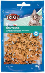 TRIXIE Denta Fun Dentinos vitaminban gazdag macska jutalomfalat 50 g