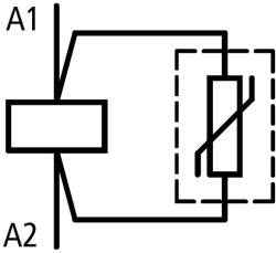 Schrack Modul varistor pentru contactor mărime 1, 130-240Vca (LTZ10004)