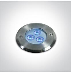 SLV Sifnos S LED blue IP68 stainless steel (LID16448)