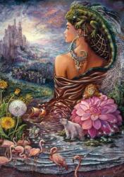 Grafika - Puzzle Peretele Josephine: Povestea nespusă - 1 500 piese Puzzle
