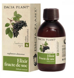 DACIA PLANT Elixir din Fructe de Soc tinctura, 200ml, Dacia Plant