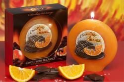 Bartek Candles Illatgyertya Díszdobozban - Csokoládé és Narancs 450g
