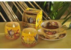 Bartek Candles Poharas Illatgyeryta - Tea Time 100g