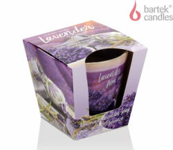 Bartek Candles Lavender Soap poharas illatgyertya 115g