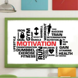  Sticker perete Motivation