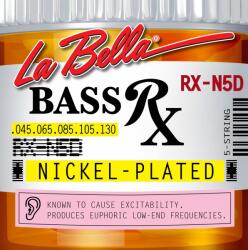 La Bella RX-N5D - Set 5 Corzi Chitara Bass 45-130 (RX-N5D)