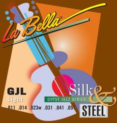 La Bella GJL-BE Gypsy Jazz Silk & Steel - Set Corzi Chitara Acustica 11-51 (GJL-BE)