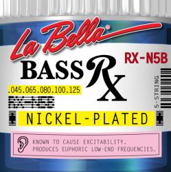 La Bella RX-N5B - Set 5 Corzi Chitara Bass 45-125 (RX-N5B)