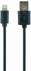 4CarMedia Apple Lightning USB kábel 1m, fekete (CC-USB2-AMLM-1M) (CC-USB2-AMLM-1M)