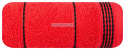  Mira csíkos törölköző Piros 70x140 cm