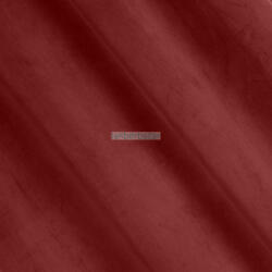 Carmen bársony sötétítő függöny elkötővel Burgundi vörös 140x270 cm
