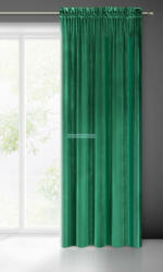 Samanta bársony sötétítő függöny Sötétzöld 140x270 cm