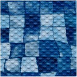 VÁGNER POOL AVfol Decor Csúszásgátló - Aqua Disco Mozaik; 1, 65 m szélesség, 1, 5 mm vastagság, 25 m tekercs - Medence fólia