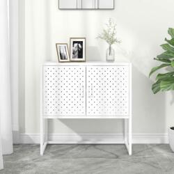 vidaXL Servantă, alb, 75x35x75 cm, oțel (335872) Comoda