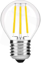Avide led izzó filament globe mini 4w e27 360° 390-470 lumen nw4000k