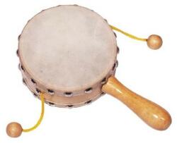 Goki Toba dubla cu piele naturala (GOKI61999) - bekid Instrument muzical de jucarie