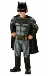 Rubies Rubies: Costum Deluxe Batman, Justice League - mărime L pentru copii de 7-8 ani (640809L) Costum bal mascat copii