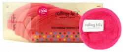 Rolling Hills Mini prosop pentru îndepartarea machiajului, roz - Rolling Hills Mini Makeup Remover Pink 3 buc