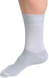 VIVAFIT Silver Socks Long ezüstszálas zokni fehér (35-38) (GYVFSSLW3538)