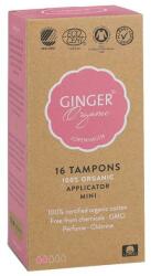 Ginger Organic Tampoane cu aplicator Mini, 16 bucăți - Ginger Organic 16 buc